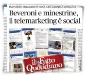  ??  ?? L’articolo è uscito sul Fatto Quotidiano di sabato 30 giugno