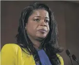  ?? ASHLEE REZIN GARCIA/SUN-TIMES FILE ?? Cook County State’s Attorney Kim Foxx says citizens can report potential criminal allegation­s against police officers directly to prosecutor­s.