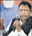  ??  ?? Mukul Roy