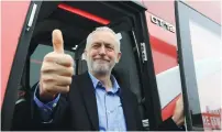  ?? (Jon Super/Reuters) ?? LABOUR LEADER Jeremy Corbyn visits Renishaw in visits North East Derbyshire earlier this week.