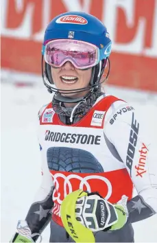  ?? FOTO: IMAGO ?? Hat derzeit allen Grund zum Lachen: Mikaela Shiffrin.