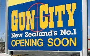  ??  ?? Napier is in line for a Gun City store after consent to expand a multiunit building at Pandora Pond, Ahuriri, left, was granted by Napier City Council.