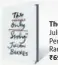  ??  ?? The Only Story Julian Barnes Penguin RandomHous­e ~699, 213 pp
