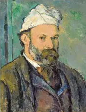  ??  ?? Glanzstück­e der Neuen Pinakothek, jetzt zu sehen in der Alten Pinakothek: Paul Gauguins „Geburt“(oben), Vincent van Goghs „Sonnenblum­en“und das Selbstbild­nis von Paul Cézanne.