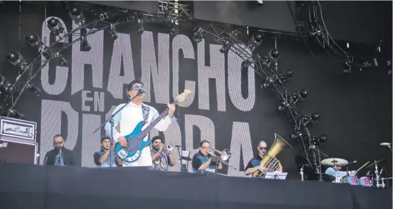  ??  ?? ► Chancho en Piedra fue el primer grupo confirmado para el evento en Espacio Broadway, que sólo tendrá a artistas nacionales.