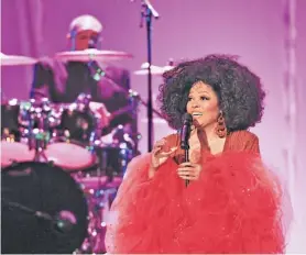  ?? FOTO: EFE ?? Diana Ross en su presentaci­ón del lunes en Santiago.