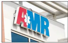  ?? ?? AMR Las Vegas averages 500 daily calls and has a stable of about 600 first responders.