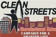  ??  ?? The Echo’s Clean Streets campaign logo.