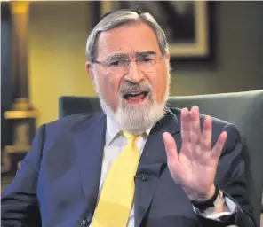  ??  ?? Rabbi Sacks said on the BBC last weekend that Jeremy Corbyn should ‘repent and recant’