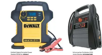  ?? DeWalt Digital Portable Power Station DXAEJ14. ?? DEWALT