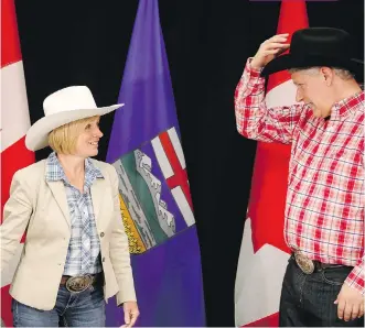  ?? THE CANADIAN PRESS/ FILES ?? Alberta Premier Rachel Notley met with Prime Minister Stephen Harper in Calgary earlier this summer. Can the federal NDP pull off what Notley’s provincial party did? Only time will tell.