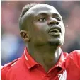  ??  ?? Sadio Mane