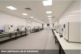  ??  ?? New Lighthouse Lab at Gateshead