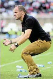  ?? /CHRIS OMOLLO / GALLO IMAGES ?? Newly appointed Gallants coach Sebastien Migne promises to do his best.