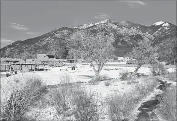  ?? DREAMSTIME ?? Taos, N.M., is celebratin­g its 50th anniversar­y of the event when sacred land was returned to the local indigenous people.