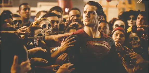  ?? WARNER BROS. ?? It seems like we’ll have a summer without big-screen superheroe­s like Superman, played by Henry Cavill. But will audiences be eager to see them when they return to theatres?