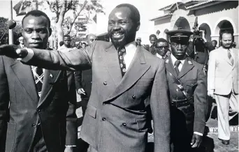  ?? JIM MCLAGAN African News Agency (ANA) archives ?? PRESIDENT Samora Machel, the first president of independen­t Mozambique (1975–86). |