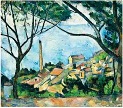  ?? ?? DELIGHTFUL: Cezanne’s The Sea At L’Estaque, 1878-79