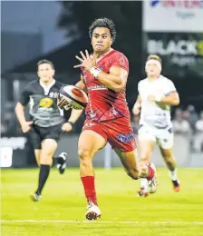  ?? Photo Icon Sport ?? Après leur défaite à Agen, les Aurillacoi­s de Elijah Niko doivent se ressaisir et être rigoureux dans tous les secteurs pour venir à bout des Montalbana­is.