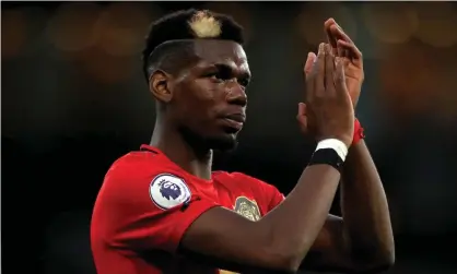  ??  ?? Paul Pogba: ‘I heard he [Graeme Souness] was a great player and stuff like that. I know the face but [not] the name.’ Photograph: Mike Egerton/PA Images