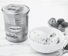  ?? TerraCycle / Associated Press ?? A stainless steel container for Haagen-Dazs is part of a durablepac­kaging initiative run by TerraCycle.