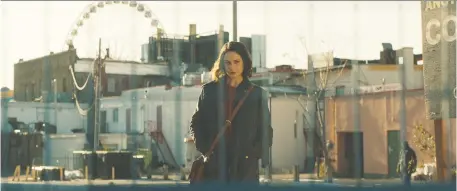  ?? ELEVATION PICTURES ?? Tuppence Middleton stars as Abby, who is trying to solve a mystery from her childhood, in Disappeara­nce at Clifton Hill.