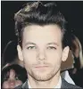  ??  ?? LOUIS TOMLINSON: The One Direction singer is soon to release his second solo single.
