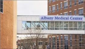  ?? Paul Buckowski / Times Union ?? After a third COVID-19 outbreak in three months, the Health Department ordered changes to coronaviru­s protocols on Albany Medical Center Hospital's oncology floor.