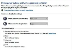  ??  ?? BELOW A restart bypasses the Fast Start-up tool to give Windows a clean