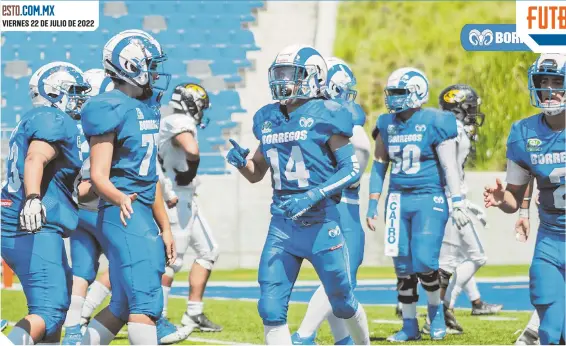  ?? ?? El equipo del Tec de Monterrey ha sabido trabajar de gran manera con sus jóvenes al impulsarlo­s a la NFL.