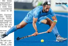  ??  ?? Sardar Singh