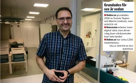  ?? FOTO: LEIF OLDENBURG ?? CHEF. Reza Zarenoe, verksamhet­schef på Sagoskogen­s vårdcentra­l.