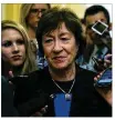  ?? ALEX WONG / GETTY IMAGES ?? U.S. Sens. Susan Collins, R-Maine, and Rand Paul,R-Ky., came out against the revised bill Thursday. One more Republican senator in opposition would doom the Obamacare replacemen­t effort.