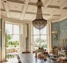  ??  ?? Window on the world: the light-filled kitchen. Photograph: Andrew Farrar/The