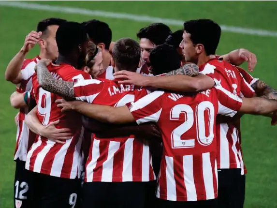  ??  ?? ‘The way Athletic Bilbao plays is based on family’ (Getty)