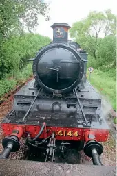  ?? GARETH EVANS ?? Being almost within touching distance of the smokebox when standing on the brake van’s balcony was an enthrallin­g experience in itself.