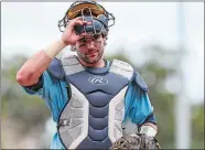  ?? GARY MCCULLOUGH/COURTESY OF RHODE ISLAND ATHLETICS ?? Rhode Island catcher Chase Livingston, the former East Lyme High School standout, heads for home plate during a season-opening series at Florida State on Feb. 21.