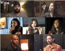  ??  ?? The cast of KL Noir: Magic Storytelli­ng Series, which recorded their parts in KL for Singaporeb­ased Storyfest 2021. – Storyfest