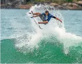  ?? BUDA MENDES ?? Ricardo Christie claimed a fifth-placed finish at the HIC Pro in Hawaii.