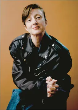 ?? JINGYU LIN/THE NEW YORK TIMES ?? Actor Andrea Riseboroug­h, seen March 7 in New York, has amassed credits across stage, film and television during two decades in the business.
