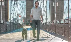  ?? ALFA ?? CANINO. Keanu Reeves vuelve al personaje de 2014.