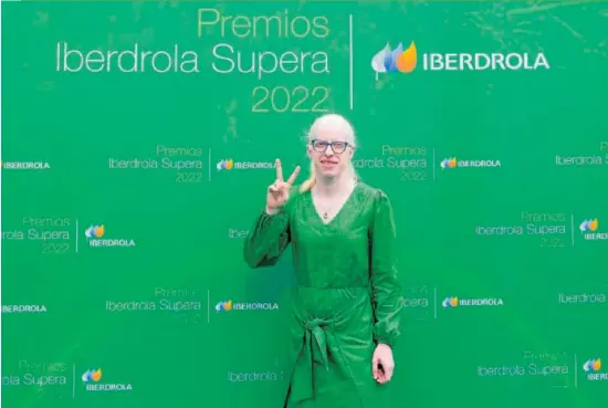  ?? ?? Susana Rodríguez
Gacio, ganadora del premio Iberdrola Supera Inclusión. (IBERDROLA)