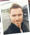  ??  ?? Irish singer Ronan Keating