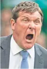  ??  ?? Saints boss Tommy Wright has called on his players to take responsibi­lity for their own performanc­es.