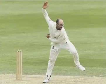  ??  ?? 0 Jack Leach has endured a tough 14 months but says he ‘uses the lows to propel me on to highs’.