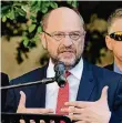  ?? FOTO: AP ?? Martin Schulz in Catania.