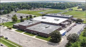  ?? TY GREENLEES / STAFF ?? Replacing the existing Xenia High School building is on the agenda of a committee comprised of members of the community and district to deliver recommenda­tions on updating the facilities master plan by early spring.