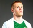  ??  ?? Backlash: James McClean