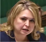  ??  ?? ‘Profoundly sorry’: Karen Bradley