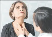  ?? Getty Images ?? The thyroid, a small gland at the base of your neck, has a big job, helping to regulate many of the body’s functions.